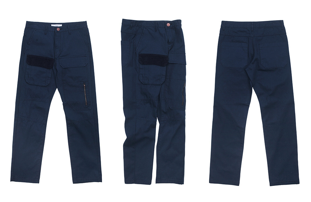 Double Pocket Fatigue Pants (navy)